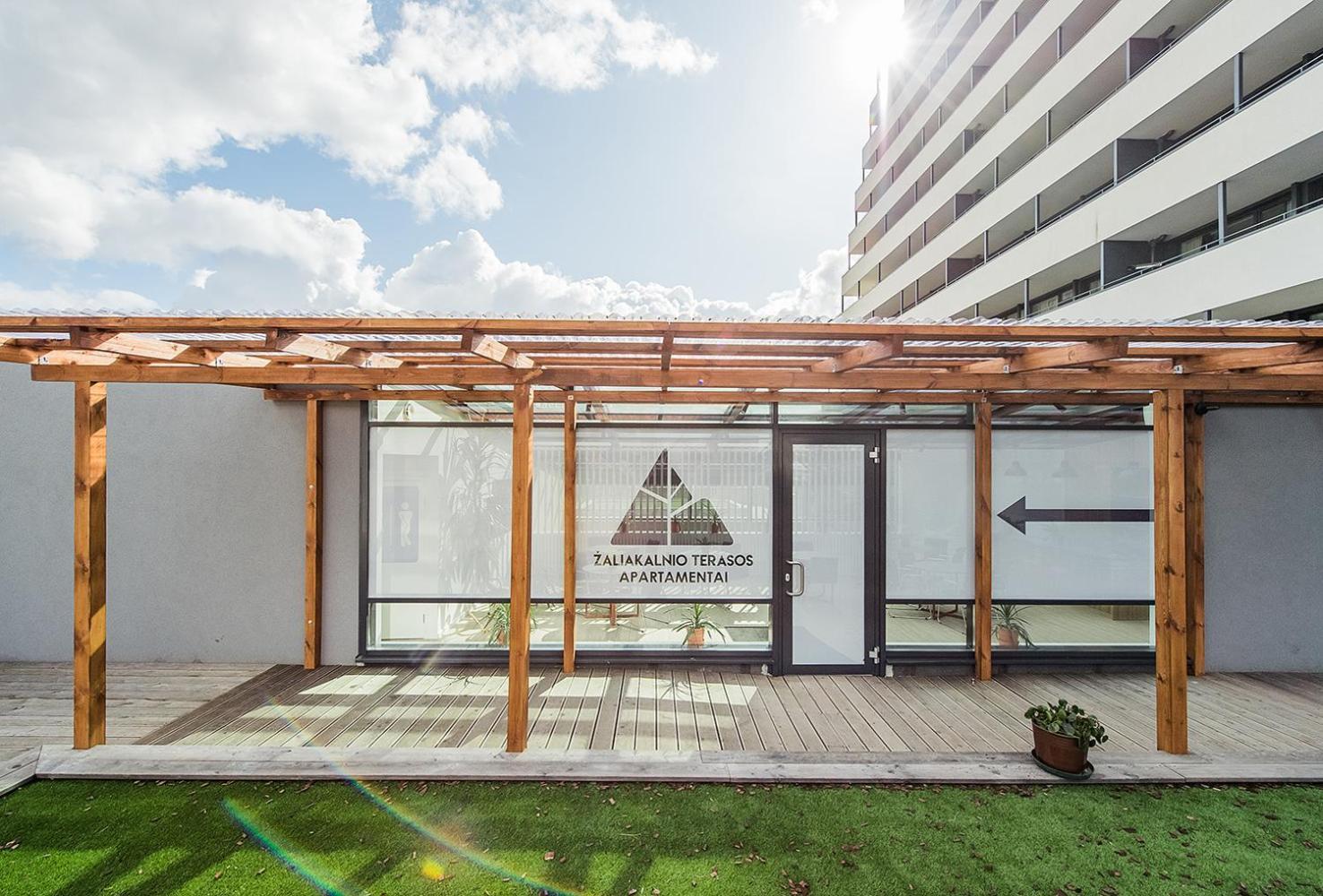Zaliakalnio Terasos Apartamentai 2 Kaunas Bagian luar foto