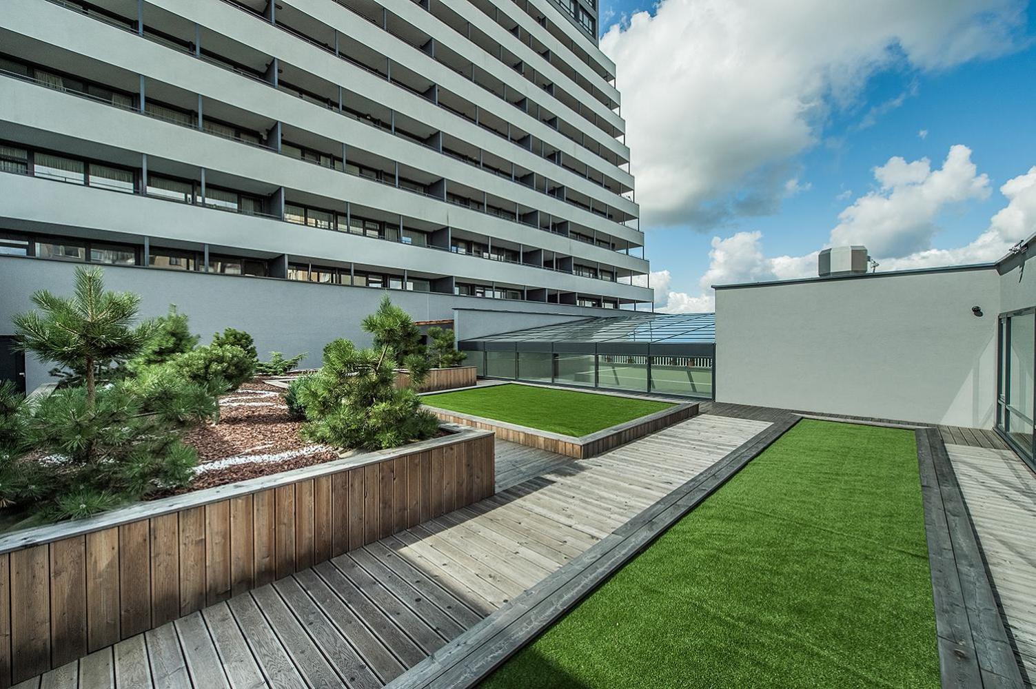 Zaliakalnio Terasos Apartamentai 2 Kaunas Bagian luar foto