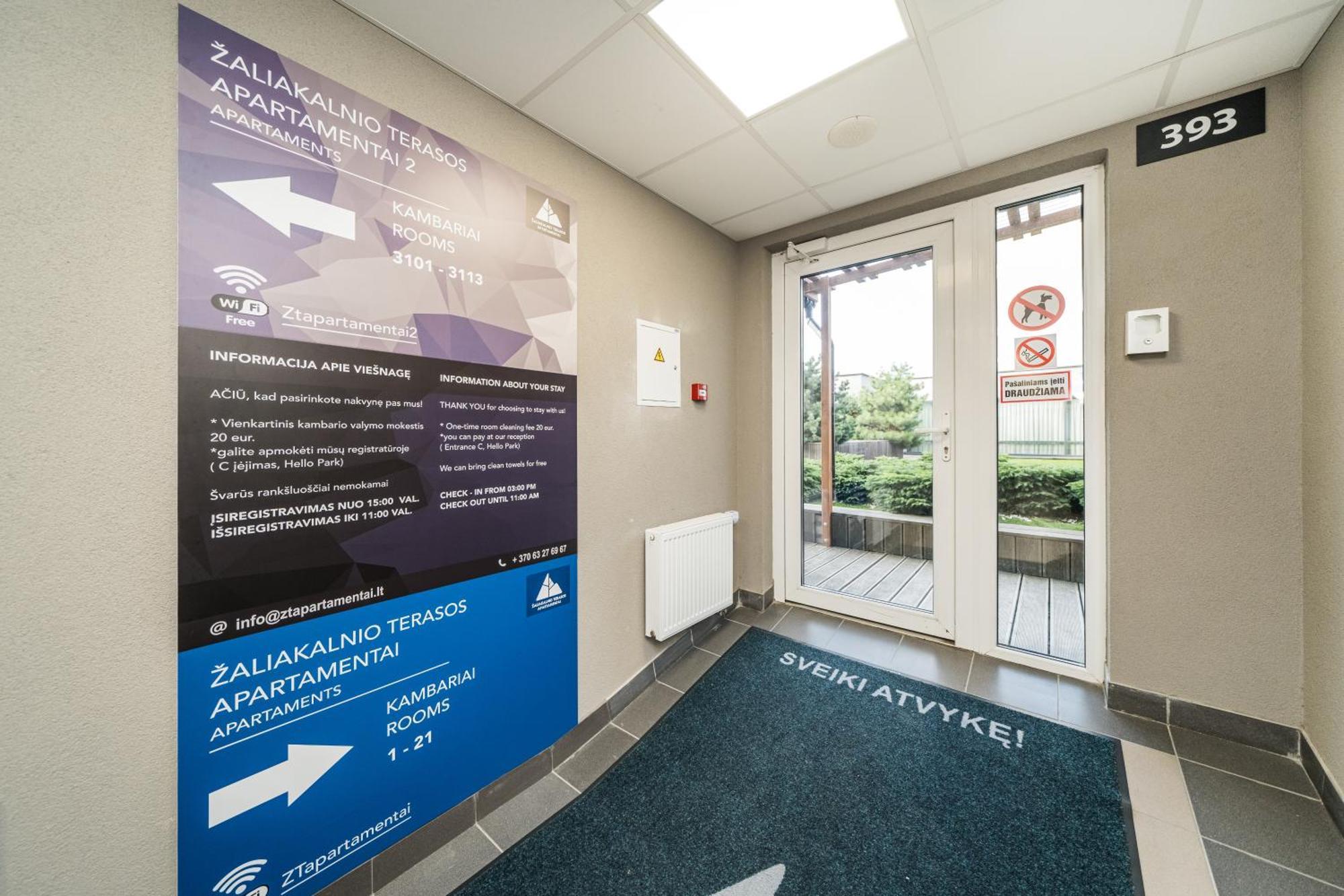 Zaliakalnio Terasos Apartamentai 2 Kaunas Bagian luar foto